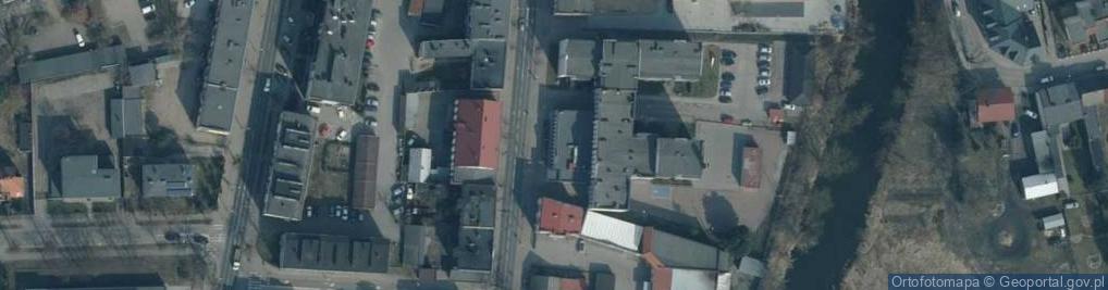 Zdjęcie satelitarne Urząd Gminy Brodnica