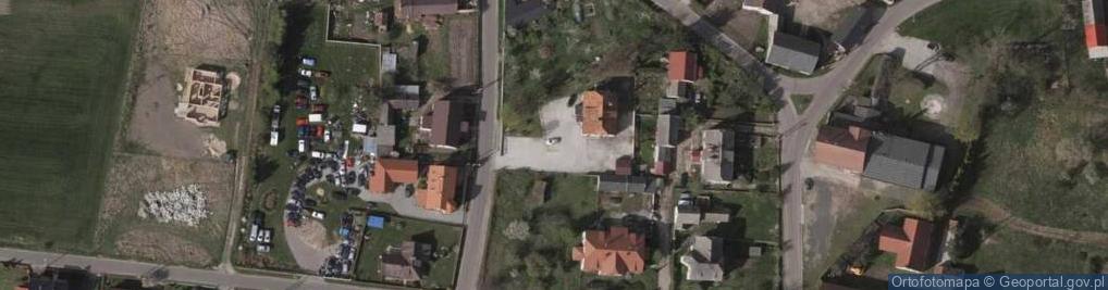 Zdjęcie satelitarne Urząd Gminy Gromadka