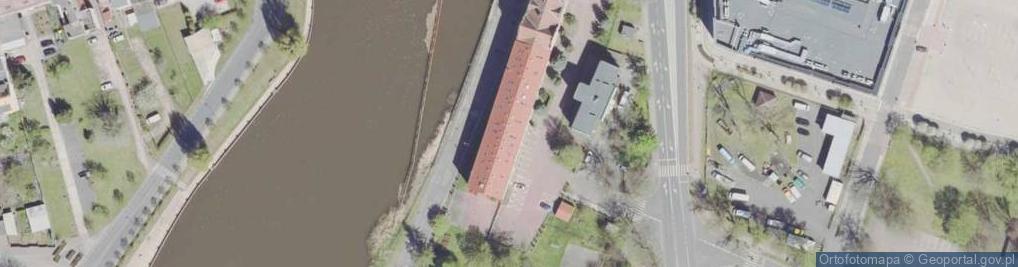 Zdjęcie satelitarne Urząd Gminy Gubin