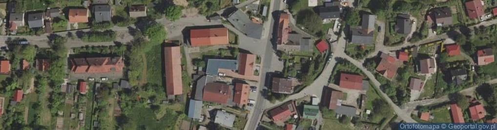 Zdjęcie satelitarne Urząd Gminy Jeżów Sudecki
