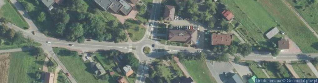 Zdjęcie satelitarne Urząd Gminy Kłaj