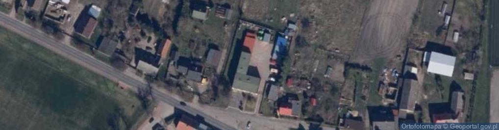 Zdjęcie satelitarne Urząd Gminy Krzęcin