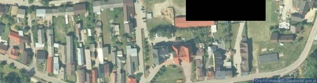 Zdjęcie satelitarne Urząd Gminy Łapsze Niżne