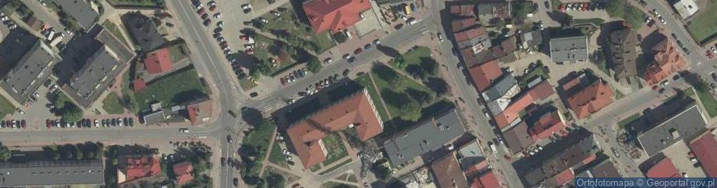 Zdjęcie satelitarne Urząd Gminy Lubaczów