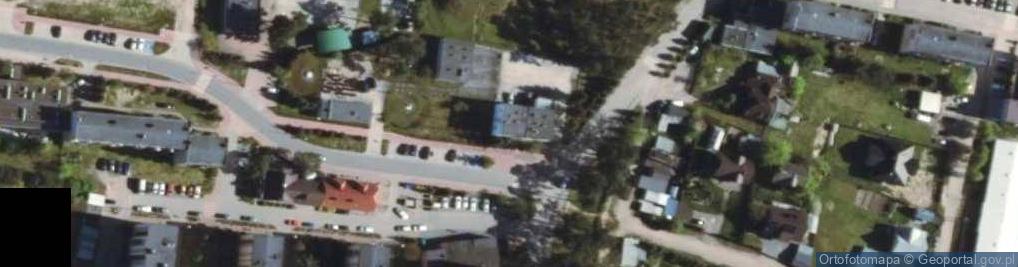 Zdjęcie satelitarne Urząd Gminy Małkinia Górna