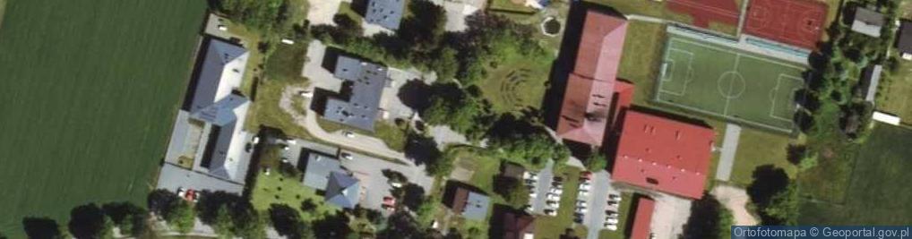 Zdjęcie satelitarne Urząd Gminy Naruszewo
