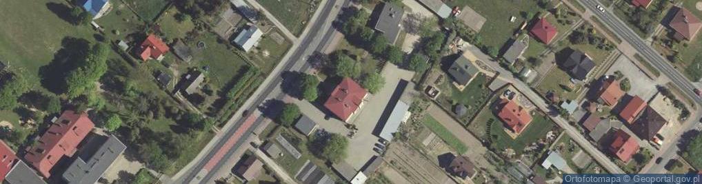 Zdjęcie satelitarne Urząd Gminy Niedrzwica Duża