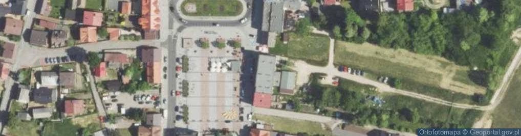 Zdjęcie satelitarne Urząd Gminy Olsztyn