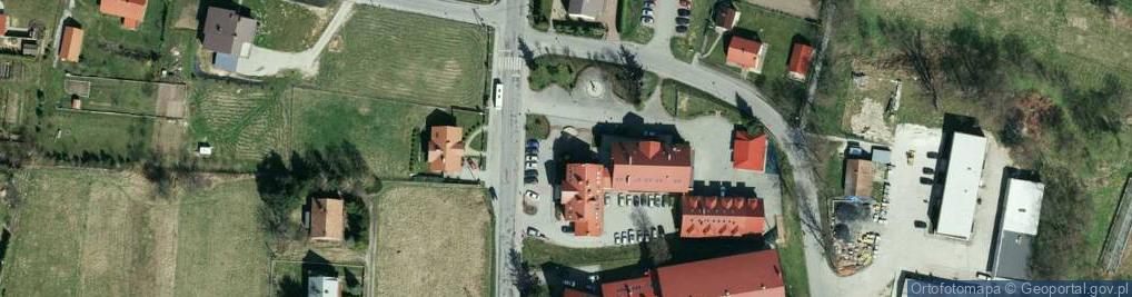Zdjęcie satelitarne Urząd Gminy Pleśna