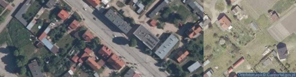 Zdjęcie satelitarne Urząd Gminy Prostki