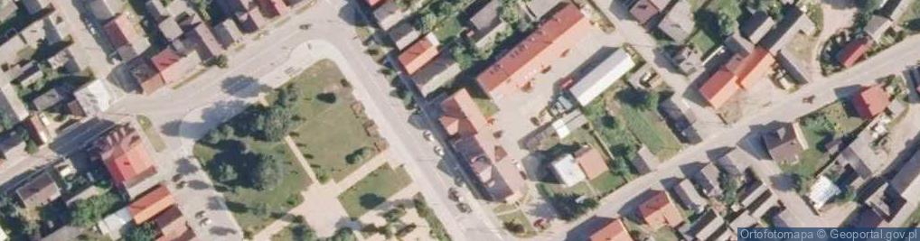 Zdjęcie satelitarne Urząd Gminy Radziłów