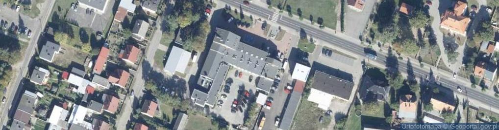 Zdjęcie satelitarne Urząd Gminy Siedlec