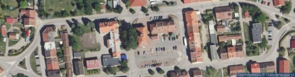 Zdjęcie satelitarne Urząd Gminy Srokowo