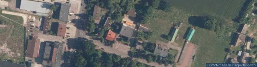 Zdjęcie satelitarne Urząd Gminy w Będkowie