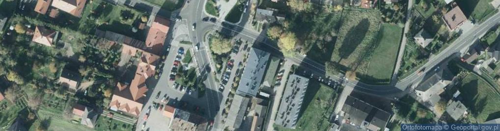 Zdjęcie satelitarne Urząd Gminy Wilamowice
