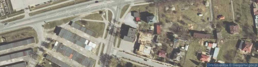 Zdjęcie satelitarne Urząd Gminy Włodawa