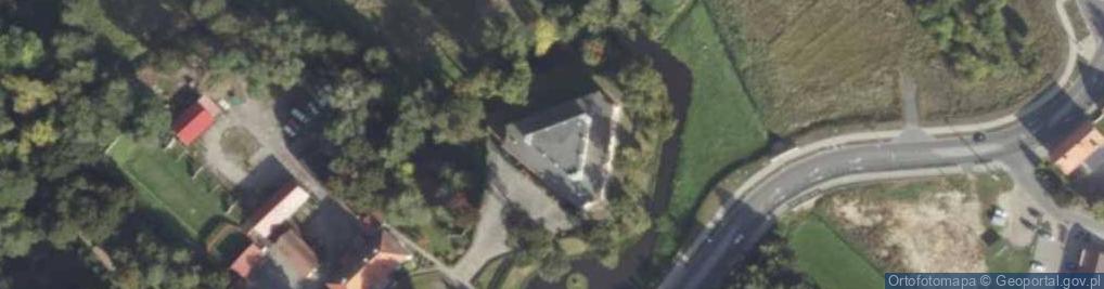Zdjęcie satelitarne Urząd Gminy Włoszakowice