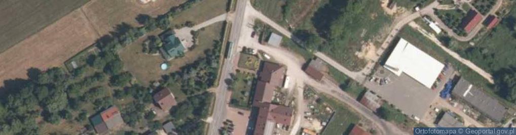 Zdjęcie satelitarne Urząd Gminy Żarnów