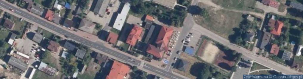 Zdjęcie satelitarne Urząd Gminy Zawidz