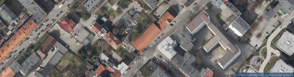 Zdjęcie satelitarne Archiwum Państwowe w Katowicach Oddział Gliwice