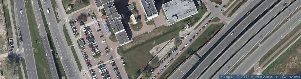 Zdjęcie satelitarne Centralny Instytut Ochrony Pracy