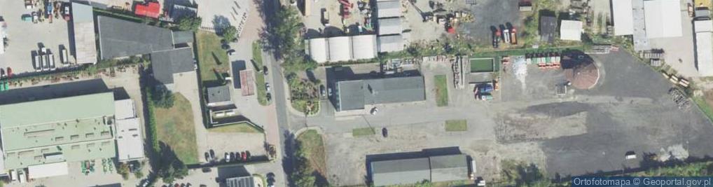 Zdjęcie satelitarne GDDKiA Obwód Drogowy Jarocin