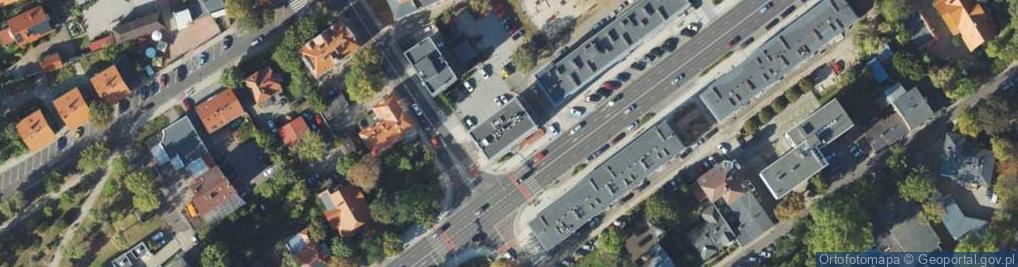 Zdjęcie satelitarne Generalna Dyrekcja Dróg Krajowych i Autostrad o. Zielona Góra