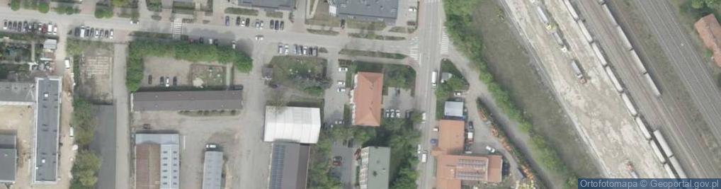 Zdjęcie satelitarne Generalna Dyrekcja Dróg Krajowych i Autostrad Rejon Bielsk Pdl.