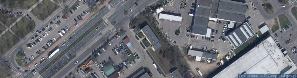 Zdjęcie satelitarne Generalna Dyrekcja Dróg Krajowych i Autostrad Rejon Kalisz