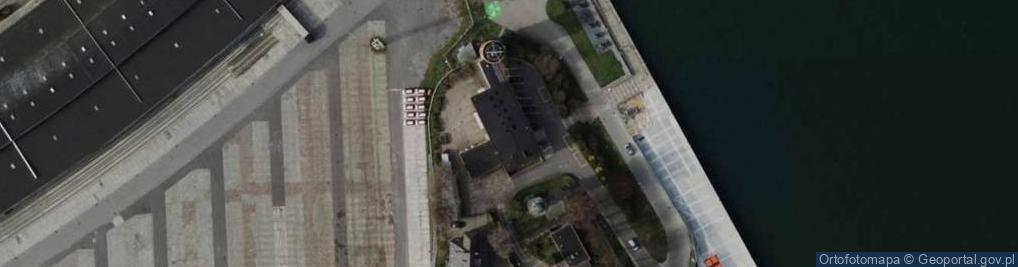 Zdjęcie satelitarne Kapitanat Portu Gdańsk - Nowy Port