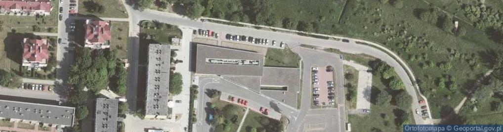 Zdjęcie satelitarne Małopolski Ośrodek Ruchu Drogowego
