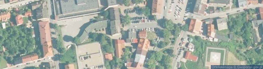 Zdjęcie satelitarne Małopolski Zarząd Melioracji i Urządzeń Wodnych w Krakowie