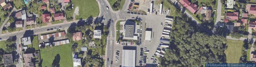 Zdjęcie satelitarne Okręgowy Inspektorat Pracy w Krakowie Oddział w Tarnowie