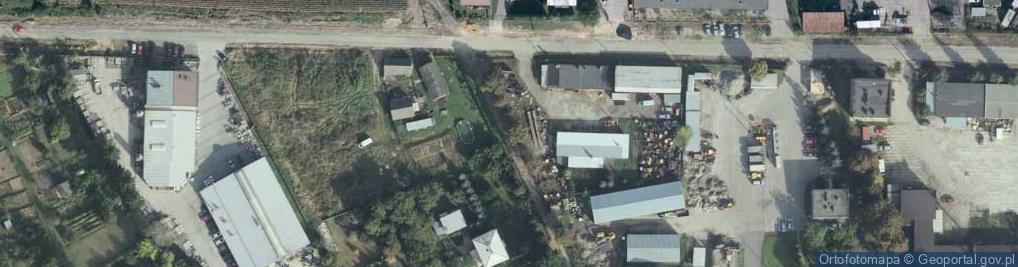 Zdjęcie satelitarne Zarząd dróg powiadowych