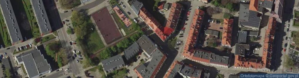 Zdjęcie satelitarne Archiwum Państwowe
