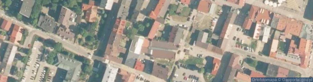 Zdjęcie satelitarne Biuro Obsługi Strefy Płatnego Parkowania Niestrzeżonego