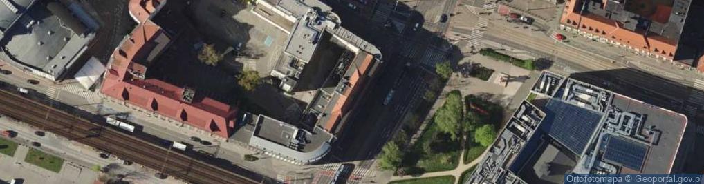 Zdjęcie satelitarne Biuro Rozwoju Wrocławia