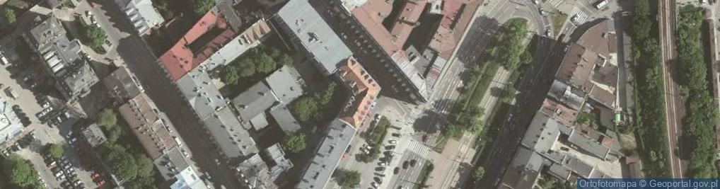 Zdjęcie satelitarne Wydział Lokali i Budynków UMK
