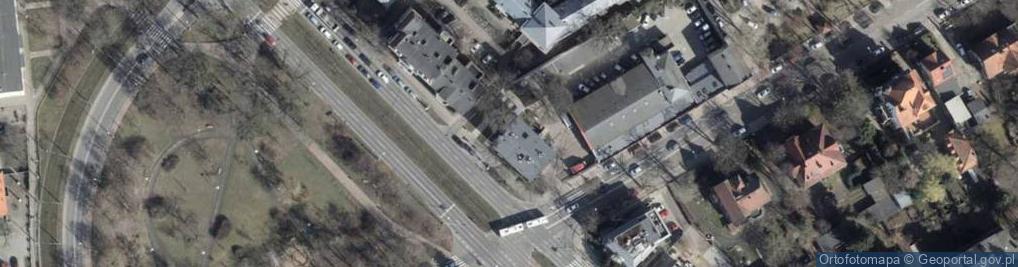 Zdjęcie satelitarne Wydział Parkowania