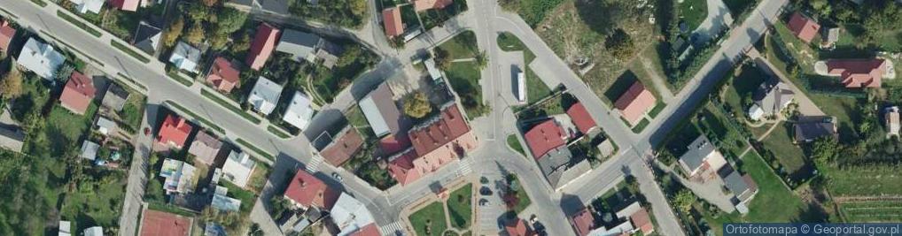 Zdjęcie satelitarne Urząd Gminy i Miasta Baranów Sandomierski