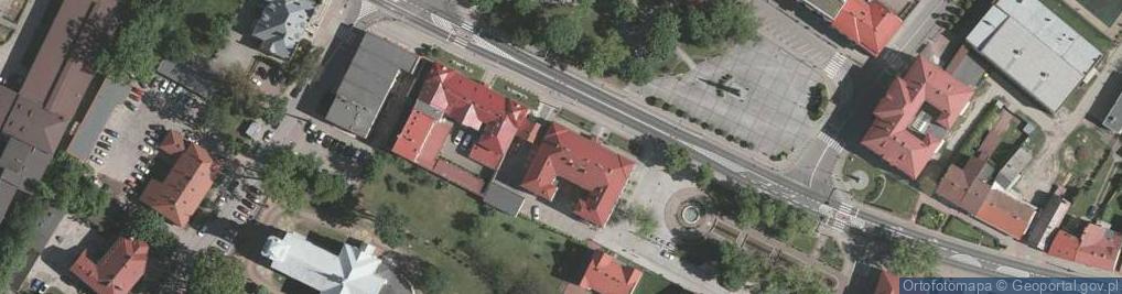 Zdjęcie satelitarne Urząd Gminy i Miasta Nisko