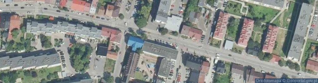 Zdjęcie satelitarne Urząd Gminy i Miasta Proszowice