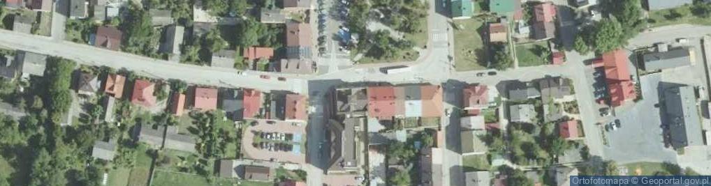 Zdjęcie satelitarne Urząd Gminy Pacanów