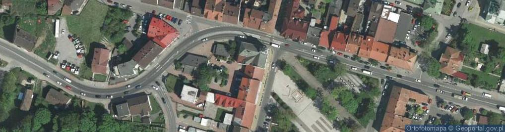 Zdjęcie satelitarne Urząd Miasta i Gminy w Skawinie