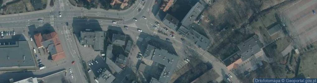Zdjęcie satelitarne Urząd Miejski Brodnica