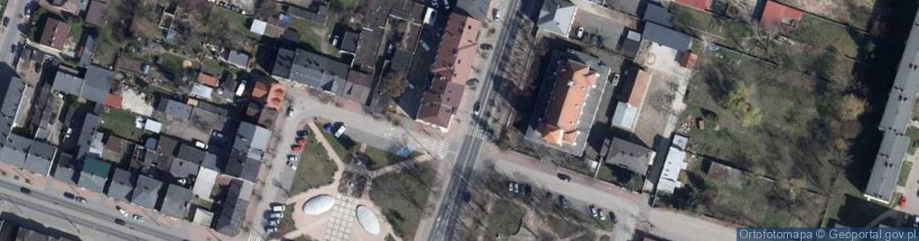 Zdjęcie satelitarne Urząd Miejski Konstantynów Łódzki