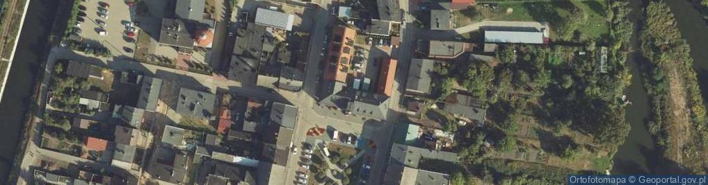Zdjęcie satelitarne Urząd Miejski Łabiszyn