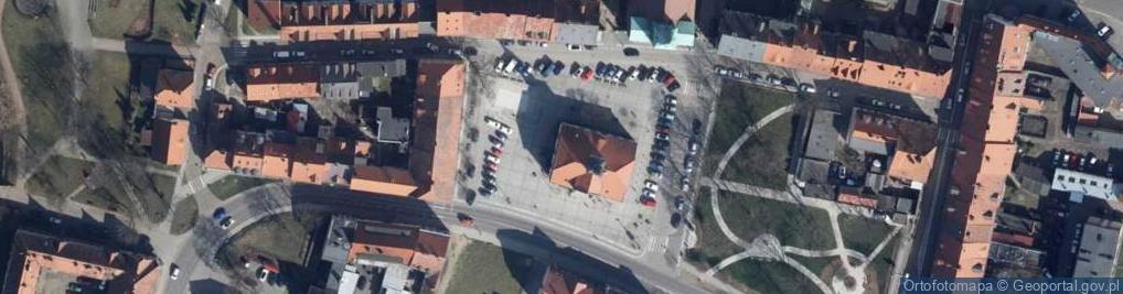 Zdjęcie satelitarne Urząd Miejski Międzyrzecz
