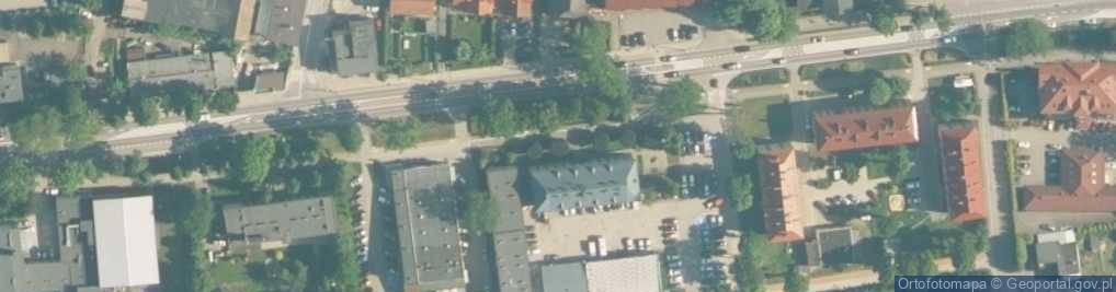 Zdjęcie satelitarne Urząd Miejski Sucha Beskidzka