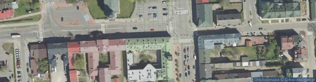Zdjęcie satelitarne Urząd Miejski Suwałki